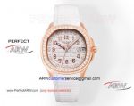 Replica Patek Philippe Grenade Aquanaut Luce5268 Series White Dial Rose Gold Diamond Case Watch (1)_th.jpg